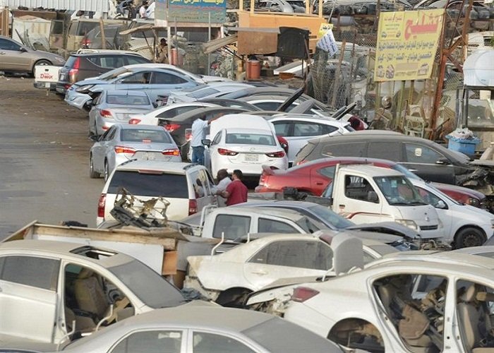 تشليح سيارات حي البطحاء الرياض
